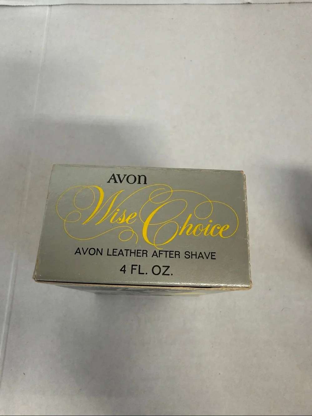 Vintage Avon 70’s Wise Choice Leather After Shave Bottle Owl in Box